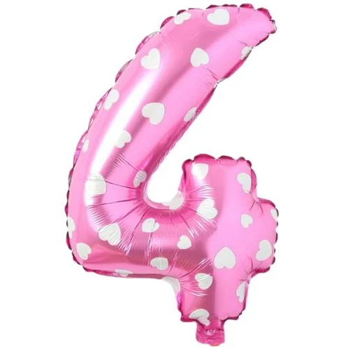 Folyo Balon Pembe 4 16 İnç 36 Cm